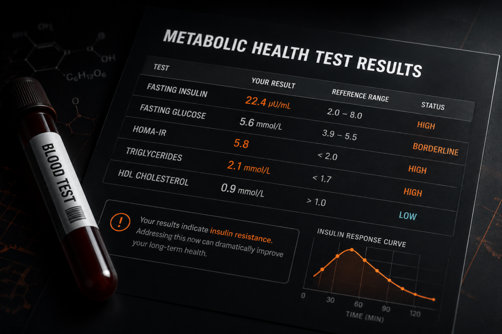 how to tell if you have insulin resistance - blood tests and markers explained